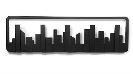 Wieszak na ubrania UMBRA Skyline czarny