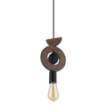 Lampa wisząca DROPS WOOD D