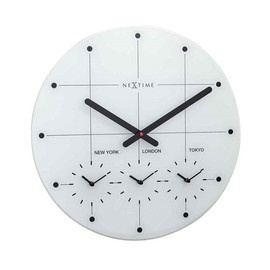 Zegar BIG CITY NeXtime biały