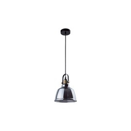 Lampa wisząca AMALFI srebrna smoked M