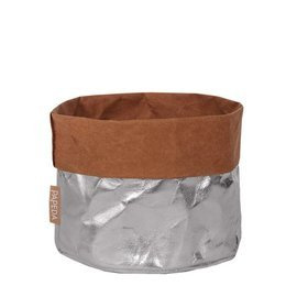 Organizer okrąły L srebrny