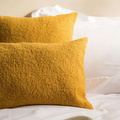 Poduszka BOUCLE prostokątna 40x60 cm żółta