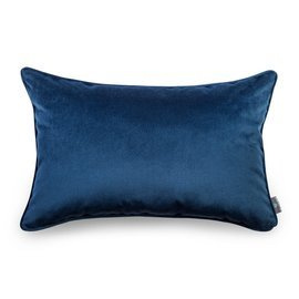 PODUSZKA aksamitna Royal Blue 40 x 60 cm cm