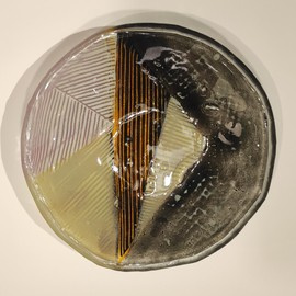 Patera okrągła mała PASKI