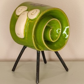 BARANEK ceramiczny zielony