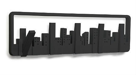 Wieszak na ubrania UMBRA Skyline czarny