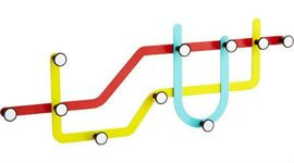 Wieszak UMBRA Subway multicolor