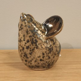 MYSZ ceramiczna khaki mała