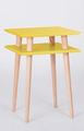 Stolik SQUARE żółty wysoki