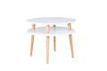 Stolik UFF biały średni