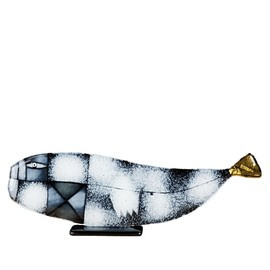 WIELORYB szklany mały