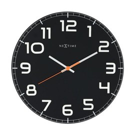 Zegar Nextime Classy Round czarny