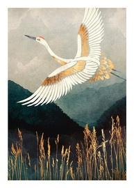 Plakat Baśniowe ŻURAW