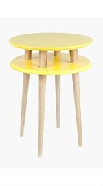 Stolik UFF żółty