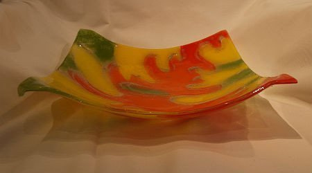 PATERA szklana kwadratowa 1