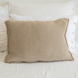 Poszewka MOYHA Chwila Spokoju jasno bezowa kwadratowa