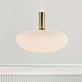 LAMPA wisząca ALTON 35- mleczne szkło