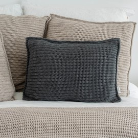 Poszewka MOYHA grafitowa prostokątna