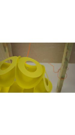 Lampa Kafti Oval L limonkowa zieleń