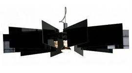 Lampa ALVERD Kafti czarna