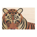 Drewniany obrazek TYGRYS