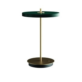 LAMPA stołowa ASTERIA ciemno-zielona