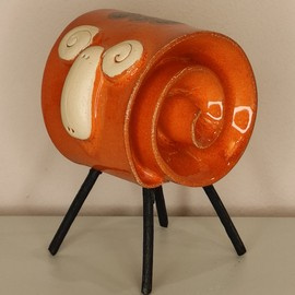BARANEK ceramiczny pomarańczowy