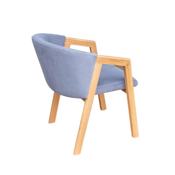 Krzesło PERL dębowe tkanina