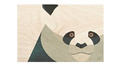 Drewniany obrazek STOLARNIA KARTEK Miś Panda