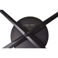Zegar Nextime Mini Hands czarny 