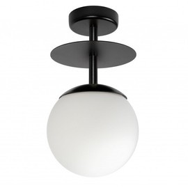 Lampa przysufitowa  PLAAT B czarna