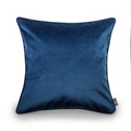 PODUSZKA aksamitna Royal Blue 50x50 cm