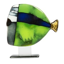 Ryba szklana BIG FISH zielona