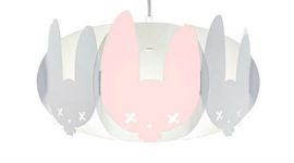 Lampa BUXY Kafti różowa