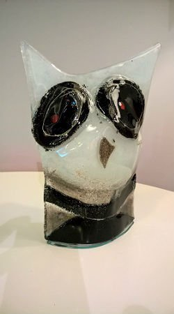 SOWA szklana ŁośDESIGN