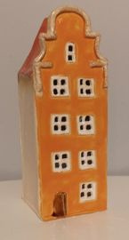 KAMIENICZKA ceramiczna pomarańczowa