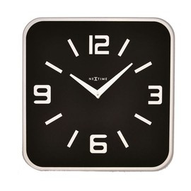 Zegar Nextime Shuwman czarny