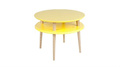 Stolik UFF żółty średni