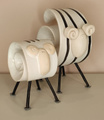BARANEK ceramiczny biały mały
