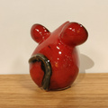 MYSZ ceramiczna czerwona mała