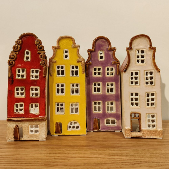 KAMIENICZKA ceramiczna czerwona