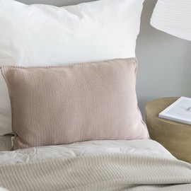 Poszewka  MOYHA brudny róż prostokątna