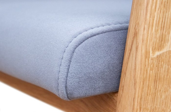 Krzesło PERL dębowe tkanina