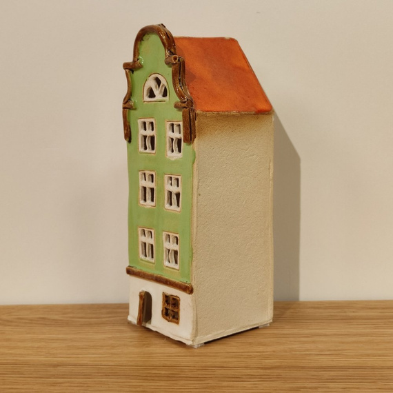 KAMIENICZKA ceramiczna zielona