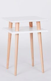 Stolik SQUARE RAGABA biały wysoki