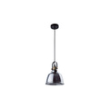 Lampa wisząca AMALFI srebrna smoked M