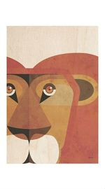 Drewniany obrazek STOLARNIA KARTEK Lew