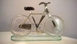 ROWER szklany poziomy