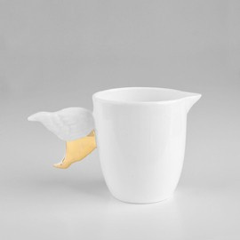 MLECZNIK porcelanowy  PANGZI biały