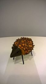 Jeżyk ceramiczny pomarańczowy